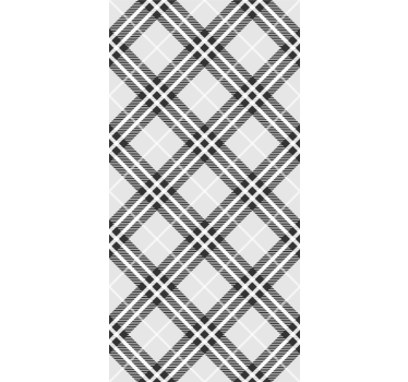 Linear Diamond Pattern wallpaper geometric - TenStickers