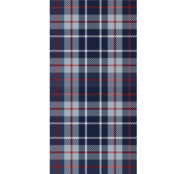 Tartan Plaid tiles wallpaper - TenStickers