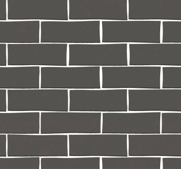 Black Brick effect wallpaper - TenStickers