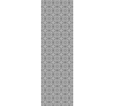 Ornamental Symmetry wallpaper flowery - TenStickers