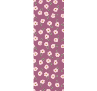 Floral Ambience flowers wallpaper - TenStickers