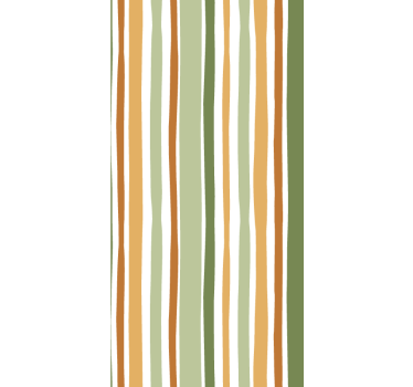 Striped Patterns wallpaper horizontal stripes - TenStickers
