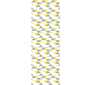 Angular Triangle wallpaper geometric - TenStickers