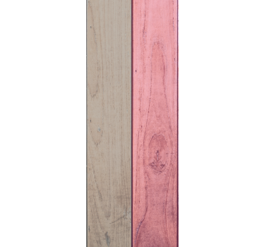 Textured Timber Panels wood feature wallpaper - TenStickers