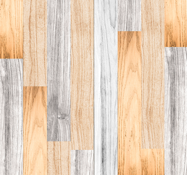 Wooden Cover Pattern Wallpaper - TenStickers