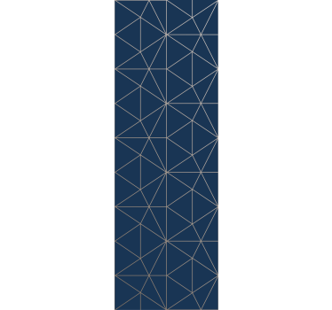 Wallpaper geometric geometric line pattern - TenStickers