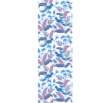 Aquatic Fauna Motif cute animal wallpaper - TenStickers