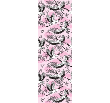 Butterfly Flight Pattern cute animal wallpaper - TenStickers