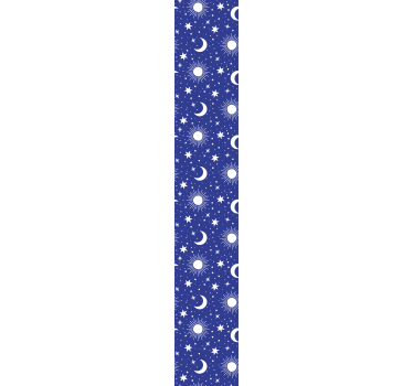 Celestial Bodies Motif stars wallpaper - TenStickers