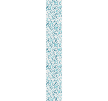 Botanical Repetition leaves wallpaper - TenStickers