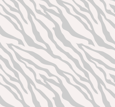 Light gray zebra pattern Lounge Wallpaper - TenStickers
