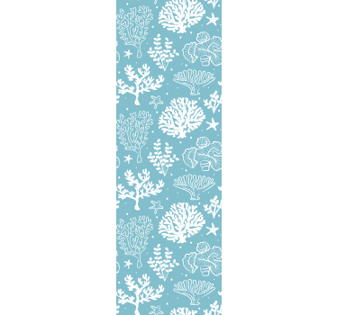 Underwater Botanicals fishes wallpaper - TenStickers