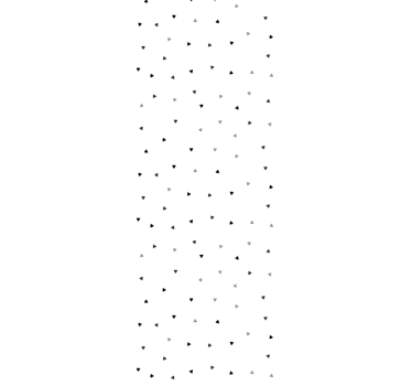 Scattered Triangles wallpaper geometric - TenStickers
