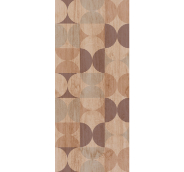 Geometric Circle Motif wallpaper dots - TenStickers