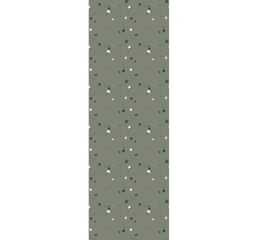Botanical Confetti leaves wallpaper - TenStickers