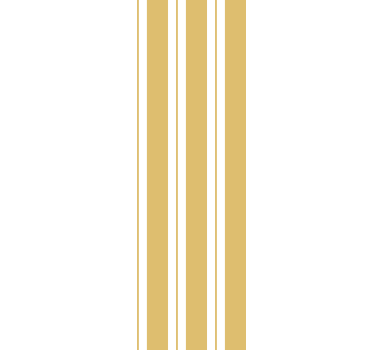 Elegant Striped Decor wallpaper horizontal stripes - TenStickers