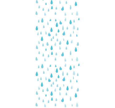 Raindrop Pattern nature wallpaper - TenStickers