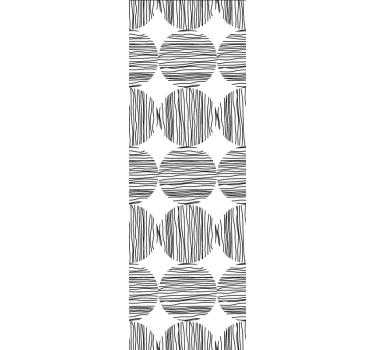 Wallpaper zebra zebra pattern stripes - TenStickers