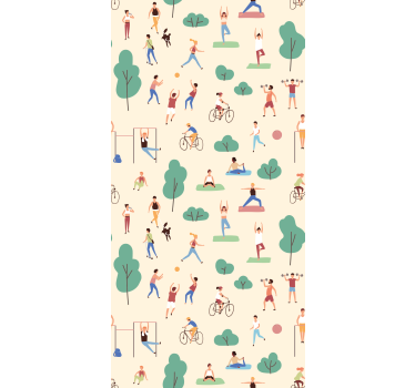Outdoor Activities nature wallpaper - TenStickers