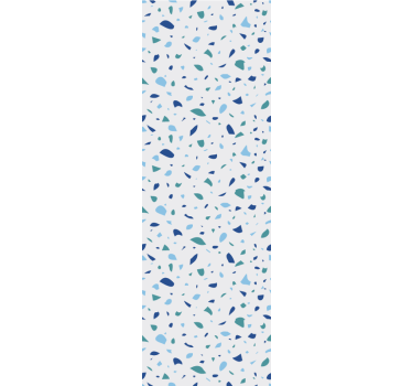 Blue simple terrazzo wallpaper patterns - TenStickers
