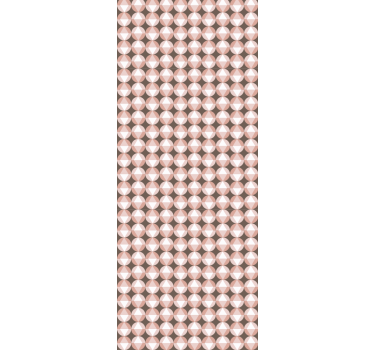 Beige patterned motif wallpaper dots - TenStickers