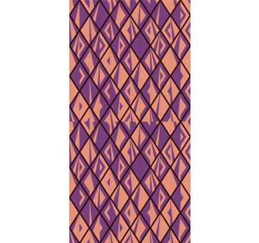 Stylish Diamond Shapes wallpaper geometric - TenStickers