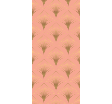 Elegant palm trees pattern wallpaper flowery - TenStickers