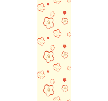 Delicate Floral Patterns flowers wallpaper - TenStickers