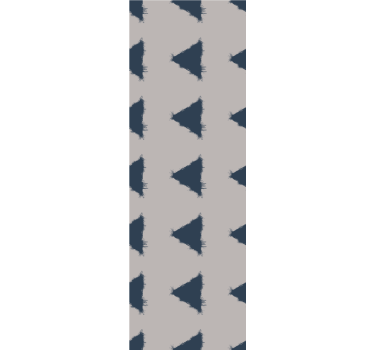 Modern geometric print wallpaper triangles - TenStickers