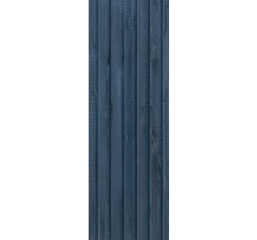 Textured blue panels wood feature wallpaper - TenStickers
