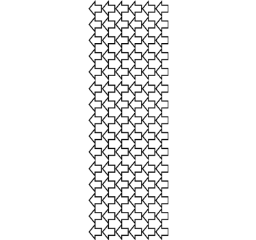Directional Arrow Pattern wallpaper geometric - TenStickers
