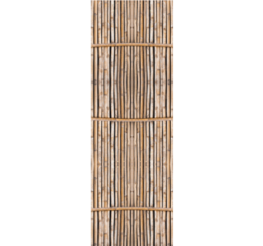 Natural Bamboo Texture living room wallpaper - TenStickers
