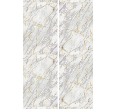 Grey and golden surface wallpaper marble - TenStickers