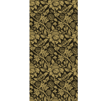 Vintage french floral pattern Classic Wallpaper patterns - TenStickers