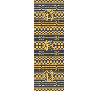 Maori pattern tribal cool abstract wallpaper - TenStickers