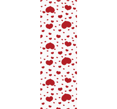 Heart Shapes custom wallpaper - TenStickers