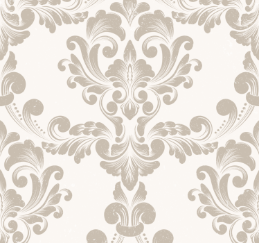 Damask Classic Design Wallpaper Decor - TenStickers