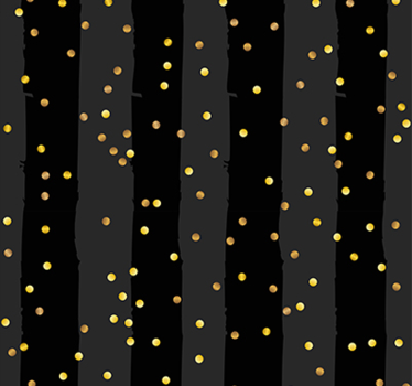 Black and gold stripes Pattern Wallpaper - TenStickers
