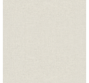 Beige linen effect hallway wallpaper - TenStickers
