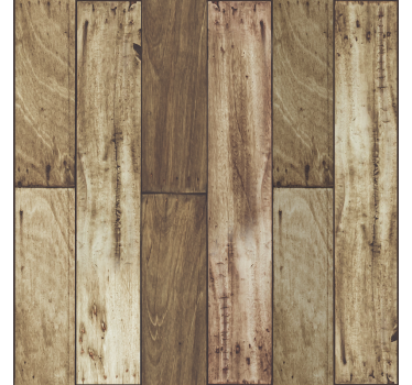 Wood feature wallpaper textured planks - TenStickers