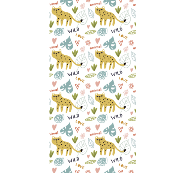 Jungle for Kids Wallpaper - TenStickers