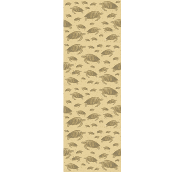 Sea turtle Bedroom Wallpaper - TenStickers