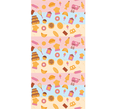 Modern design Kitchen Vinyl Wallpaper - TenStickers