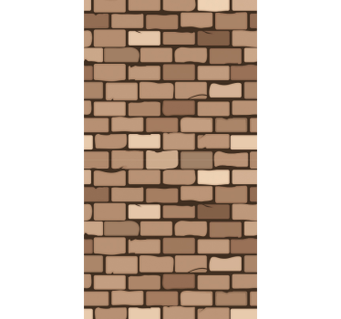 Modern brick texture kitchen wallpaper - TenStickers