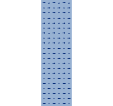 Underwater Blue Pattern fishes wallpaper - TenStickers