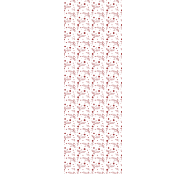 Birds and Dots cute animal wallpaper - TenStickers