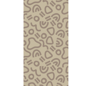 Brown elegant motif leopards wallpaper - TenStickers