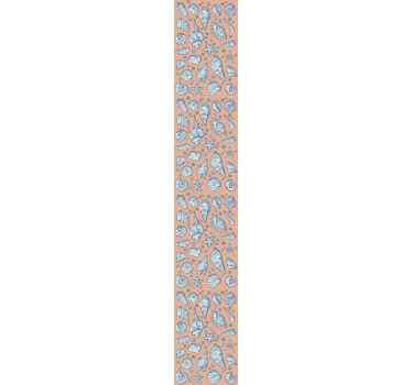 Seashell and Starfish fishes wallpaper - TenStickers