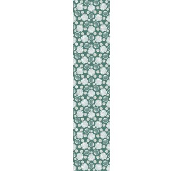 Shell green motif animal wallpaper - TenStickers