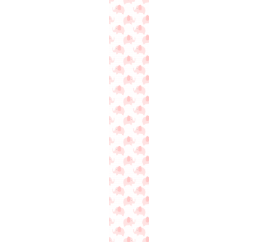 Elephant wallpaper with playful elephant motif - TenStickers